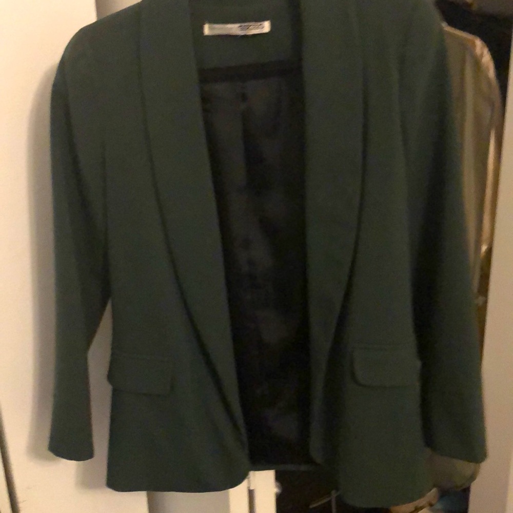 Green blazer small